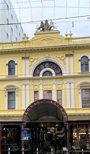 Royal Arcade - Bourke Street Mall Melbourne
